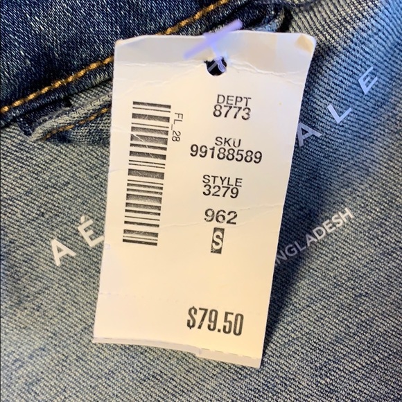 Aeropostale jean jacket size small - Picture 5 of 6